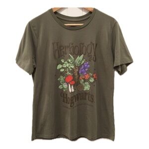 NEW! Harry Potter Hogwarts Herbology T-Shirt | L